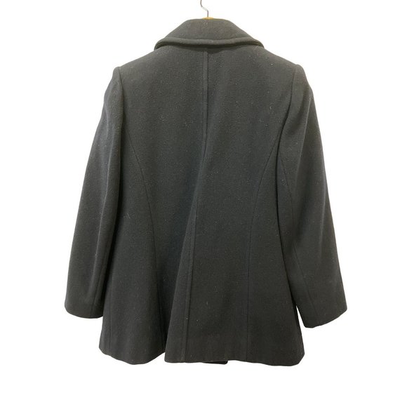 Mackintosh Authentic Peacoat Navy Blue Pure Wool Coat - Picture 6 of 9